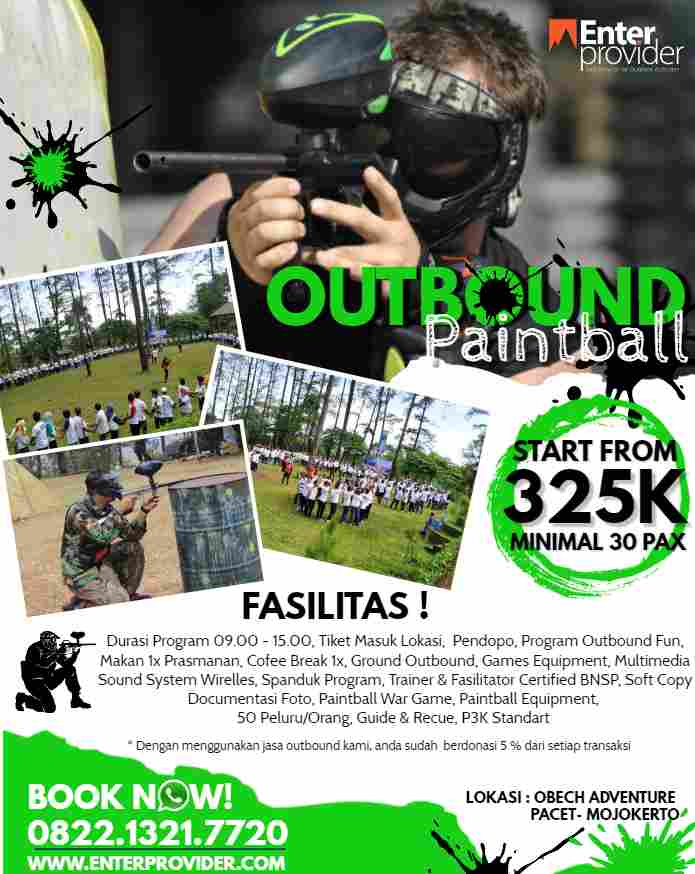 Paket Outbound Pacet