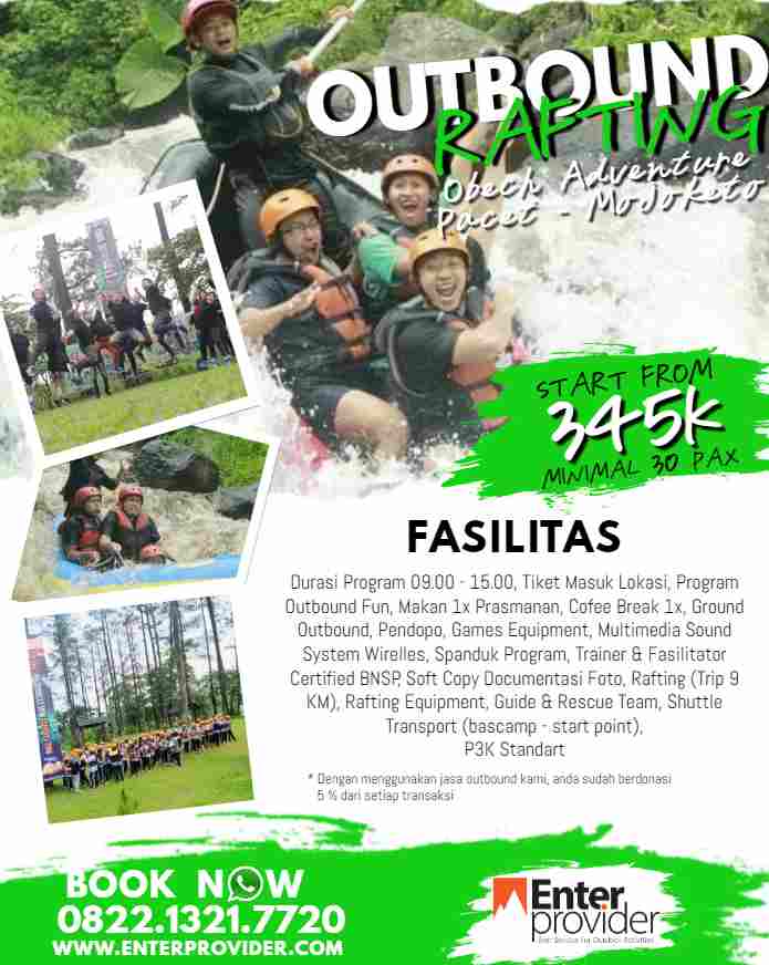 Paket Outbound Pacet