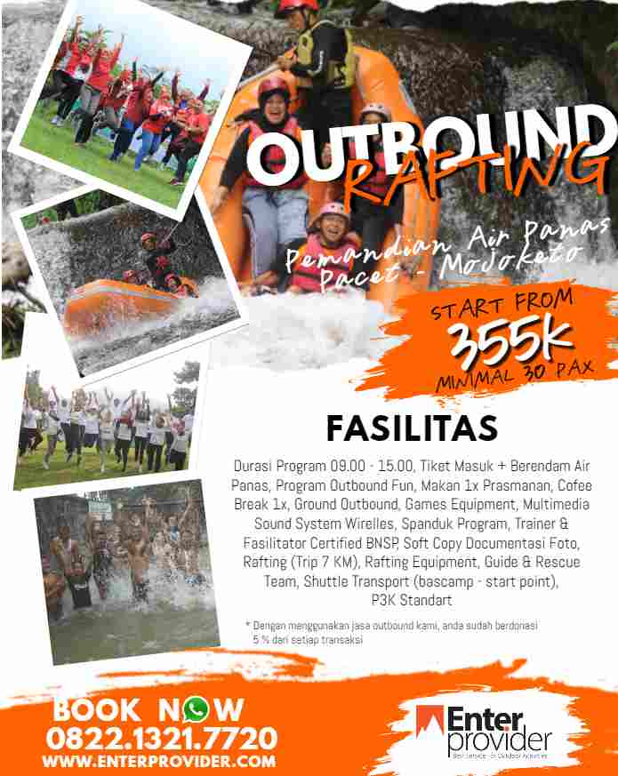 Paket Outbound Pacet