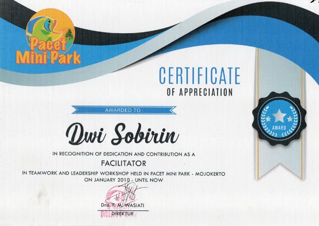 Profile Trainer Enter Provider Dwi Right