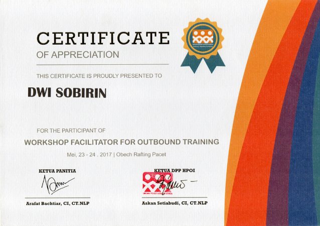 Profile Trainer Enter Provider Dwi Right