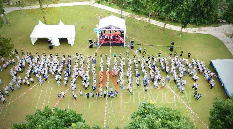 Outbound di Pacet Trawas Blessing Hills