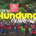 Fun Outbound Guru SD AL Falah Surabaya di Dlundung Waterfall Trawas