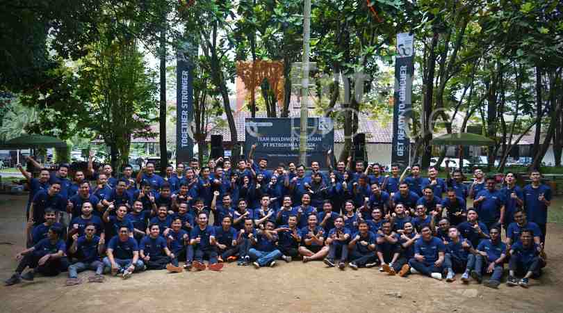 Outbound Team Building Pemasaran PT. Petrokimia Gresik di Grand Whiz Trawas