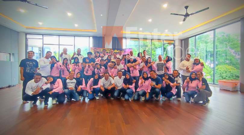 Family Gathering Polres Madiun di Villa The Mumbul Trawas Mojokerto