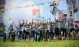 Outbound di Wisata Sumber Gempong Trawas