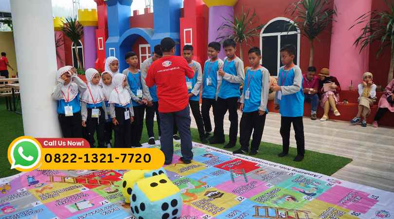 Permainan Outbound di Santera de Laponte Malang